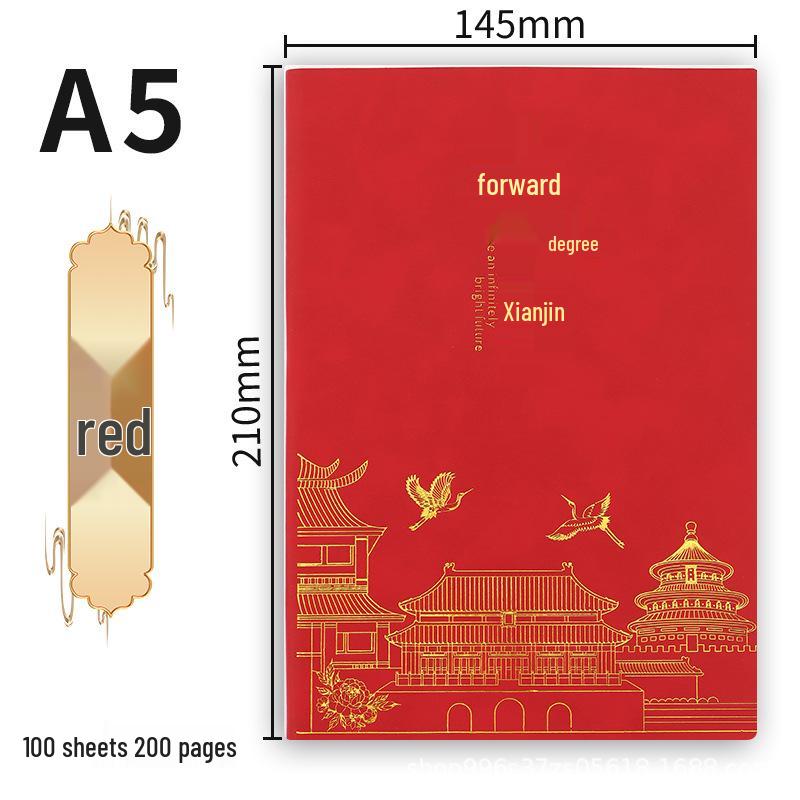 A5 Notebook Business Gift Set with Custom Logo - Corporate Souvenir for Office Meetings