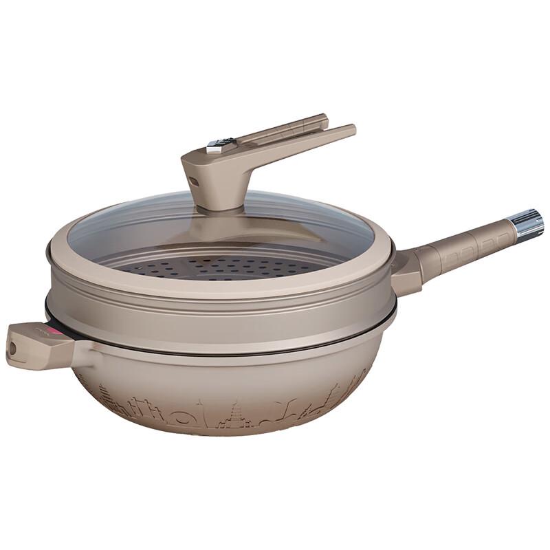 TIBORANG City Series 8-in-1 Embossed Multi-Purpose Pot