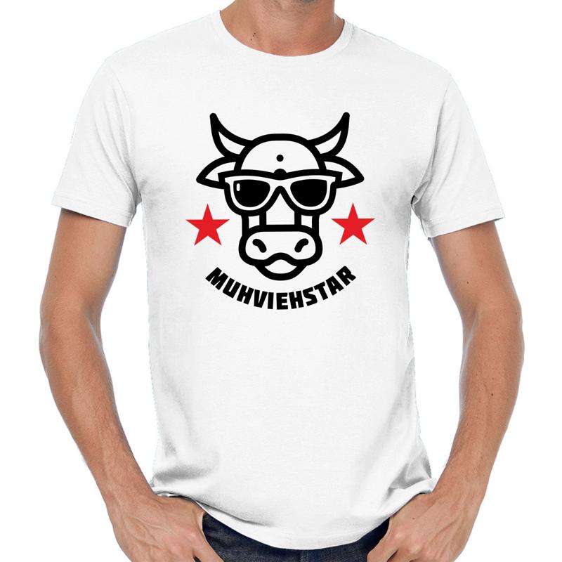 MUHVIEHSTAR Moviestar Cow Cow Cow Sayings Saying Comedy Fun Funny T Shirt S