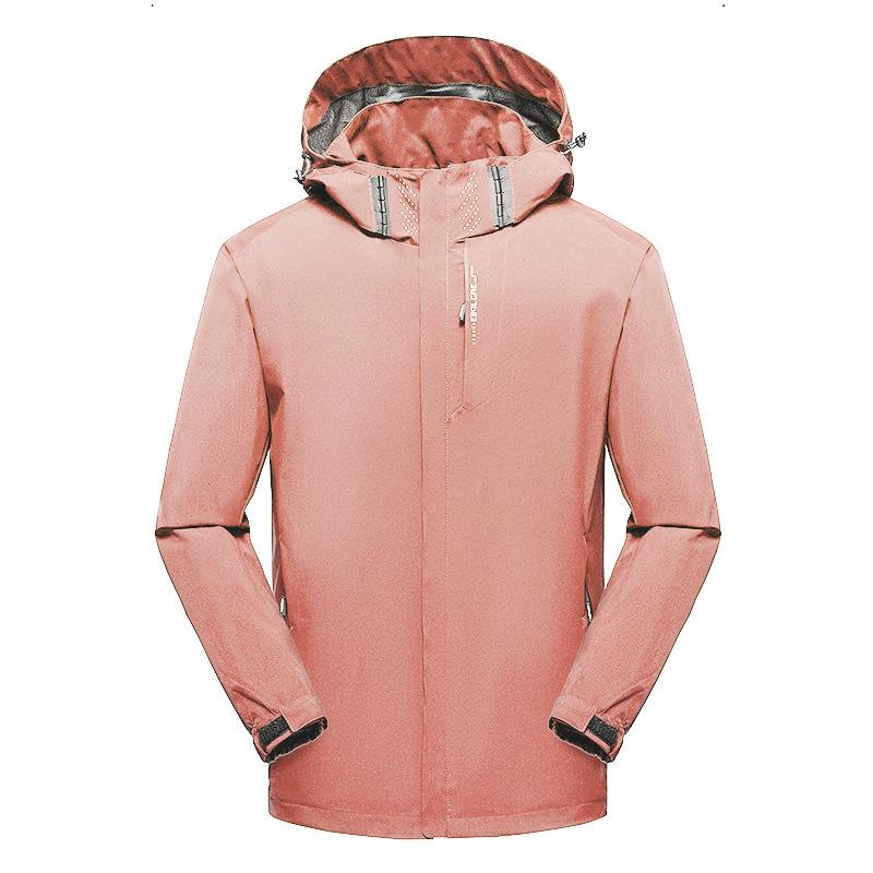 Jackets Men's and Women's Spring and Autumn Thin Windproof Jackets Outdoor Sports Mountaineering Jackets Three-in-one Jackets