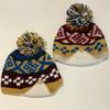 Sweet and cute fleece-lined women's winter knitted ear-protecting Lei Feng hat, versatile for autumn and winter, warm woolen hat for students