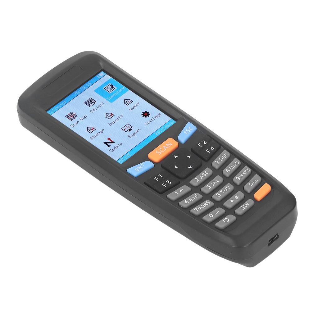 Wireless Barcode Scanner 2.4GHZ Portable 2.8 Inch Color Screen 2D Bar Code Reader