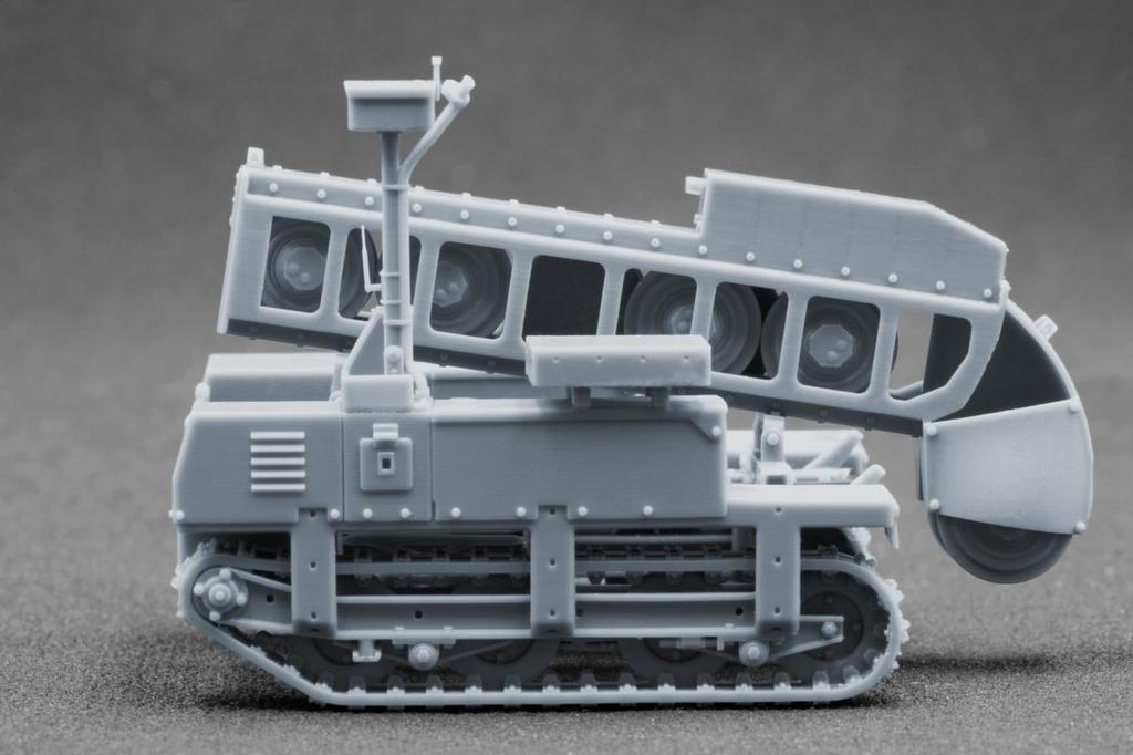 Scale Unmanned Vehicle Thermite Vehicle 3D Printer Kit SCXVG35008 Scale-X 1/35 Multi-Purpose Mine-Laying (Military Vehicle)