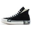 Court S Classic Versatile Slip-Resistant Durable Breathable Lightweight High-Top Canvas Shoes Unisex Sneakers Black D1GH203204