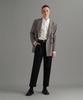 DENIVEL Men'S Wool Turn-Up Slacks