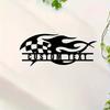 Metal Race Flag Wall Art Personalized Name Sign Home Decor Custom