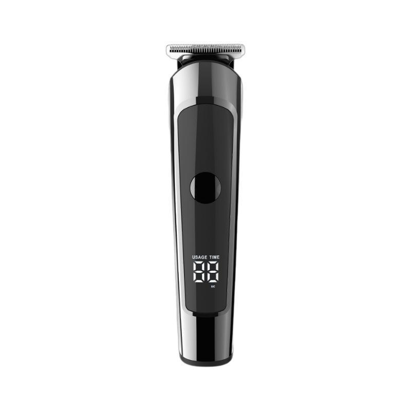 High-Power Silent Electric Hair Clipper: Multifunctional, Water-Washable, Digital Display, Ideal for Home & Salon.