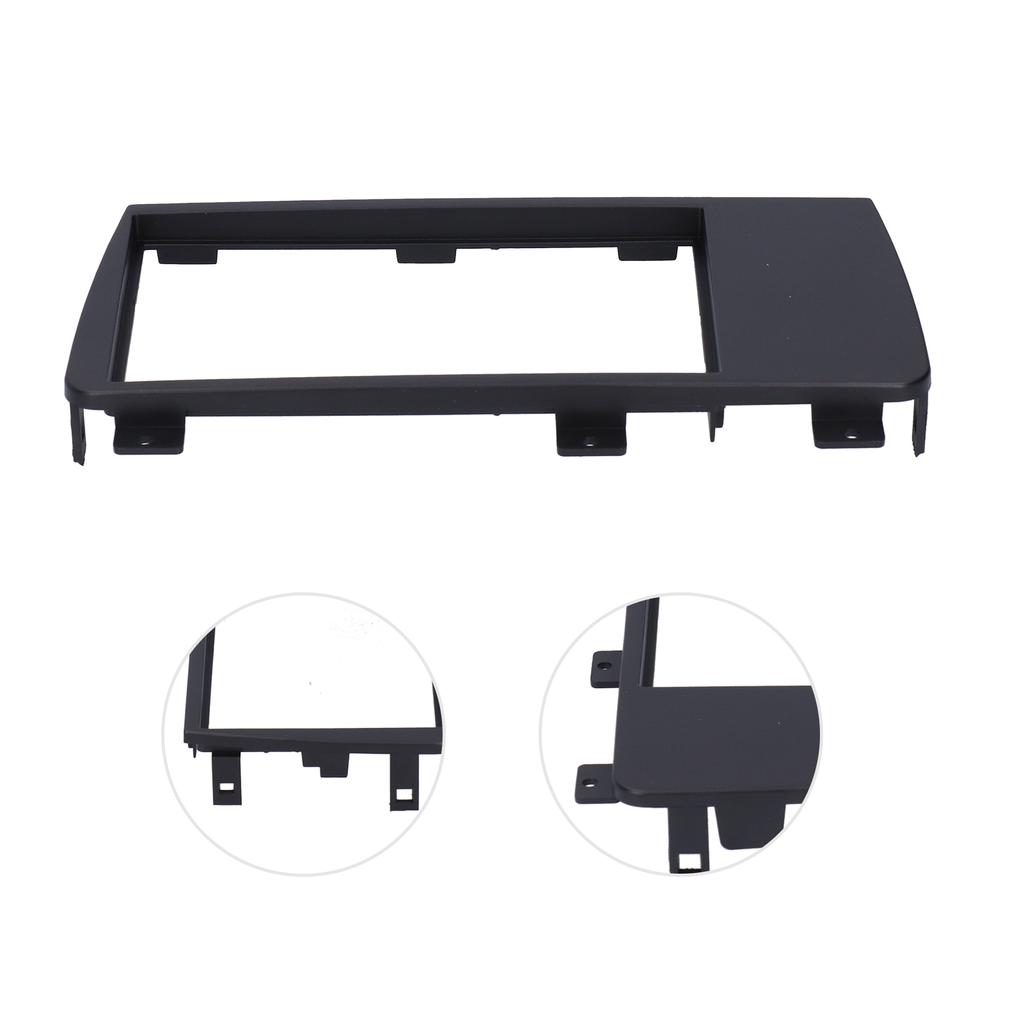 2Din Stereo Radio Fascia DVD Audio Navigation Panel 7in Frame Fit for S60 XC70 V70 2004‑2007