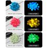 Glow in The Dark Stones Glow Stones Diamond-Shaped Fluorescent Stone Decoration for Aquarium Waterscape Outdoor Yard Landscape