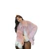 Fur new coat women's autumn and winter outer wear plush women's clothing loose trend