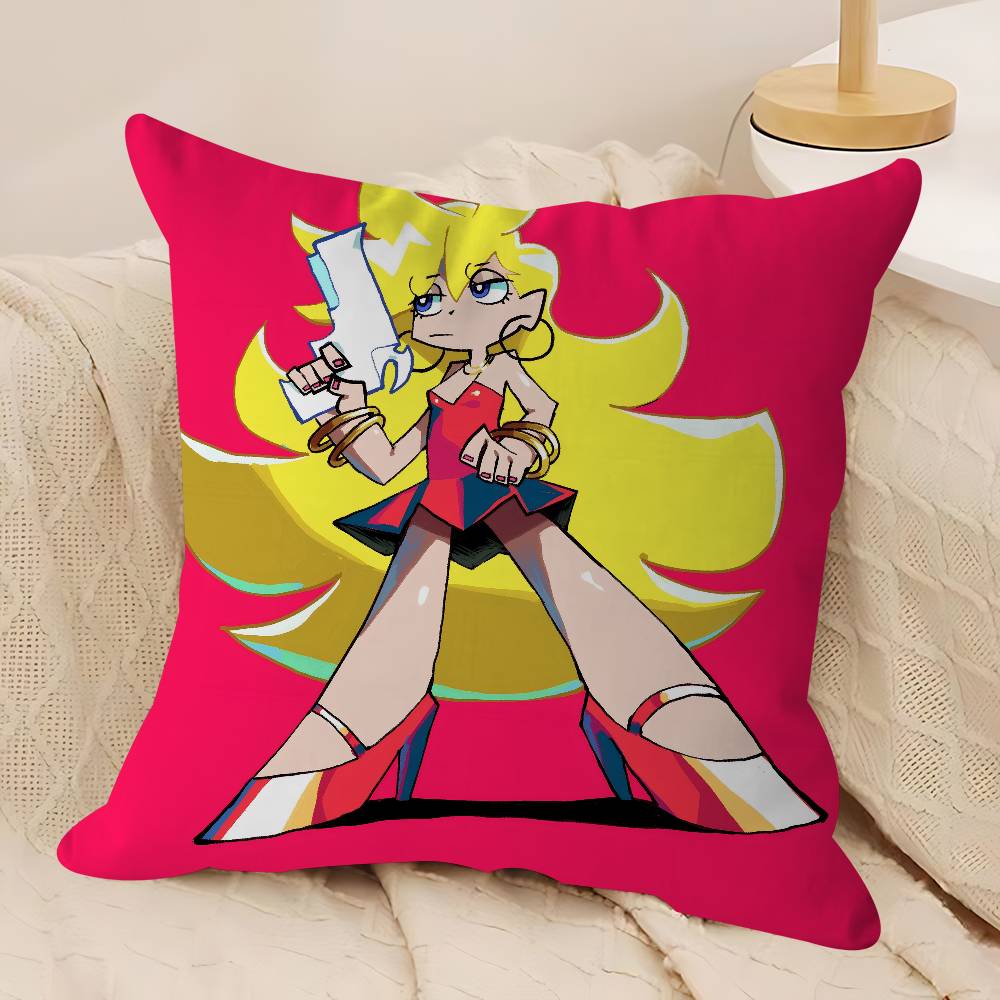 

Cartoon The P-Panty S-Stocking Pillow Case Removable Washable Cushion Cover – All-Season Soft Linen 12x12Inch
