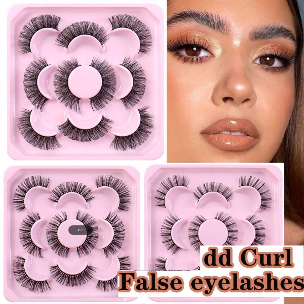 

DD Super Curl Russian Volume False Eyelashes Fluffy Full Strip Eyelash Cosplay 07