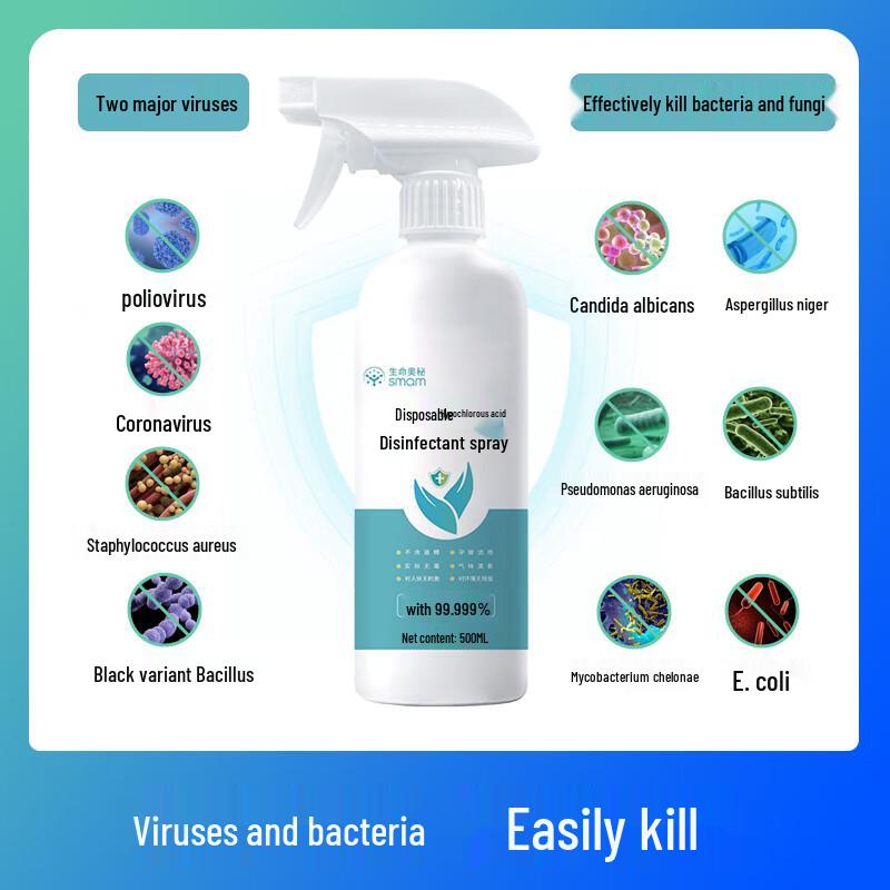 Hypochlorous Acid No-Rinse Disinfectant Spray