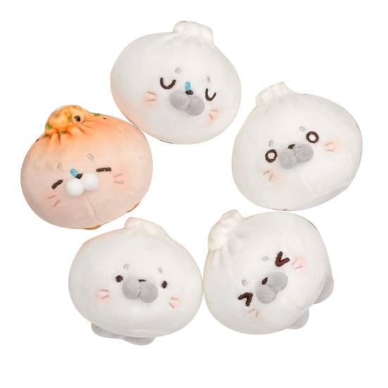 Cute Baby Seal Plush Keychain Soft Stuffed Animal Pendant Bags Backpacks Charm Adorable Marine Toy for Kids Ocean Lovers