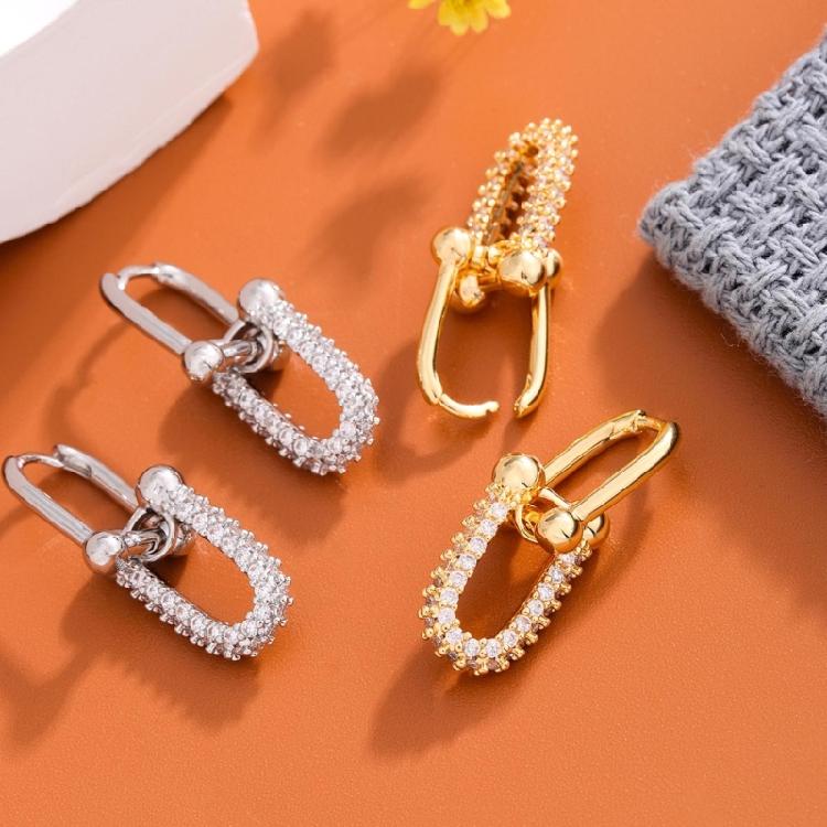 Versatile Horseshoe Earrings Versatile Horseshoe Earrings with Rope Drop Designs for Everyday Wear Gatherings