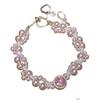 Geometric Layered Pearl Bracelet With Cubic Zirconia For Elegant Women Accessories
