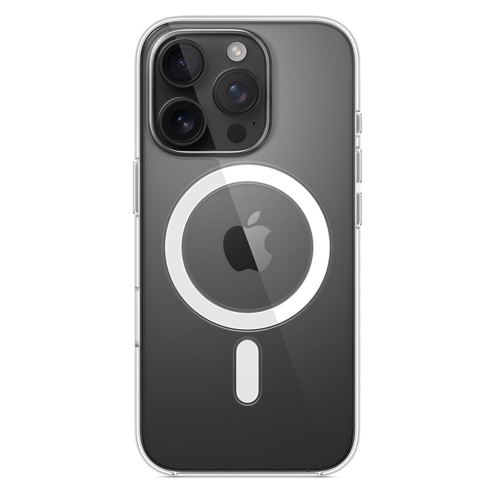 For iPhone 16 Pro Max Case Compatible with MagSafe Hard PC Clear Phone Back Cover