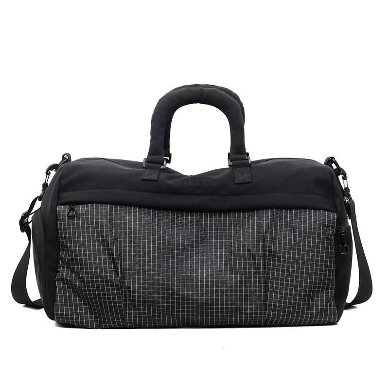 Summer large-capacity new bag short trip shoulder messenger bag women's separation versatile tote bag dry and wet