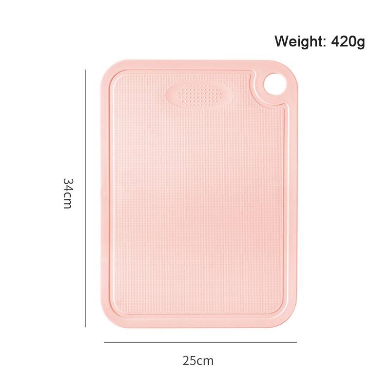 Kitchen Cutting Board Multifunctional Cut Vegetables and Fish Meat Chopping Board Two Sides Square Plastic For Household Picnic