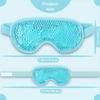 Reusable Cooling Eye Mask for Puffy Eyes, Migraine Relief, and Eye Fatigue - Gel Eye Mask with Cold Therapy and Eye Ice Pack