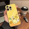 Cartoon P-Pompompurins Schattige Transparante Telefoonhoesje Voor IPhone 16 15 14 13 12 11 Pro Max Plus Zacht Hoesje