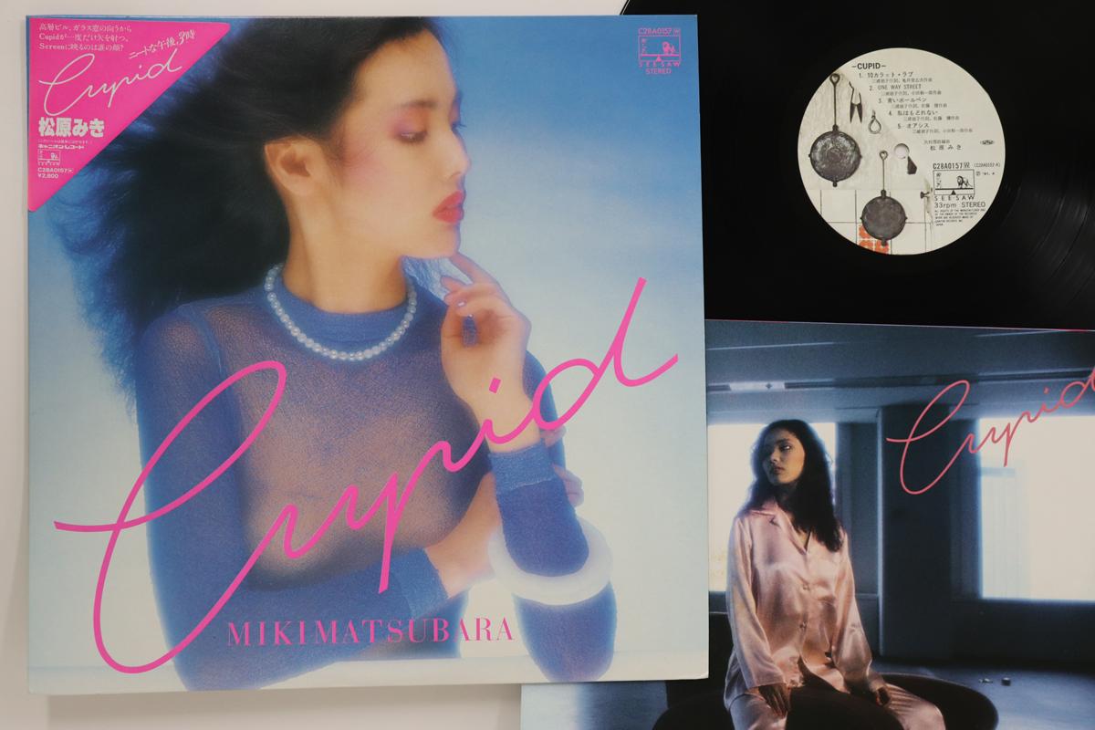 

LP Record MIKI MATSUBARA - Cupid C28A0157 CANYON 1981 Japan Japanese Pop/Rock Used