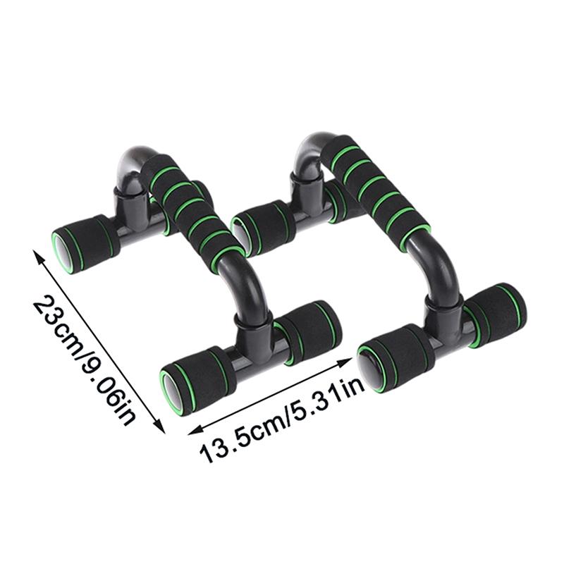 1Pair Non-Slip Push-Up Support H-Shaped Strong Pushup Bars Calisthenics Parallel Bars Muscle Training Push Up Stand