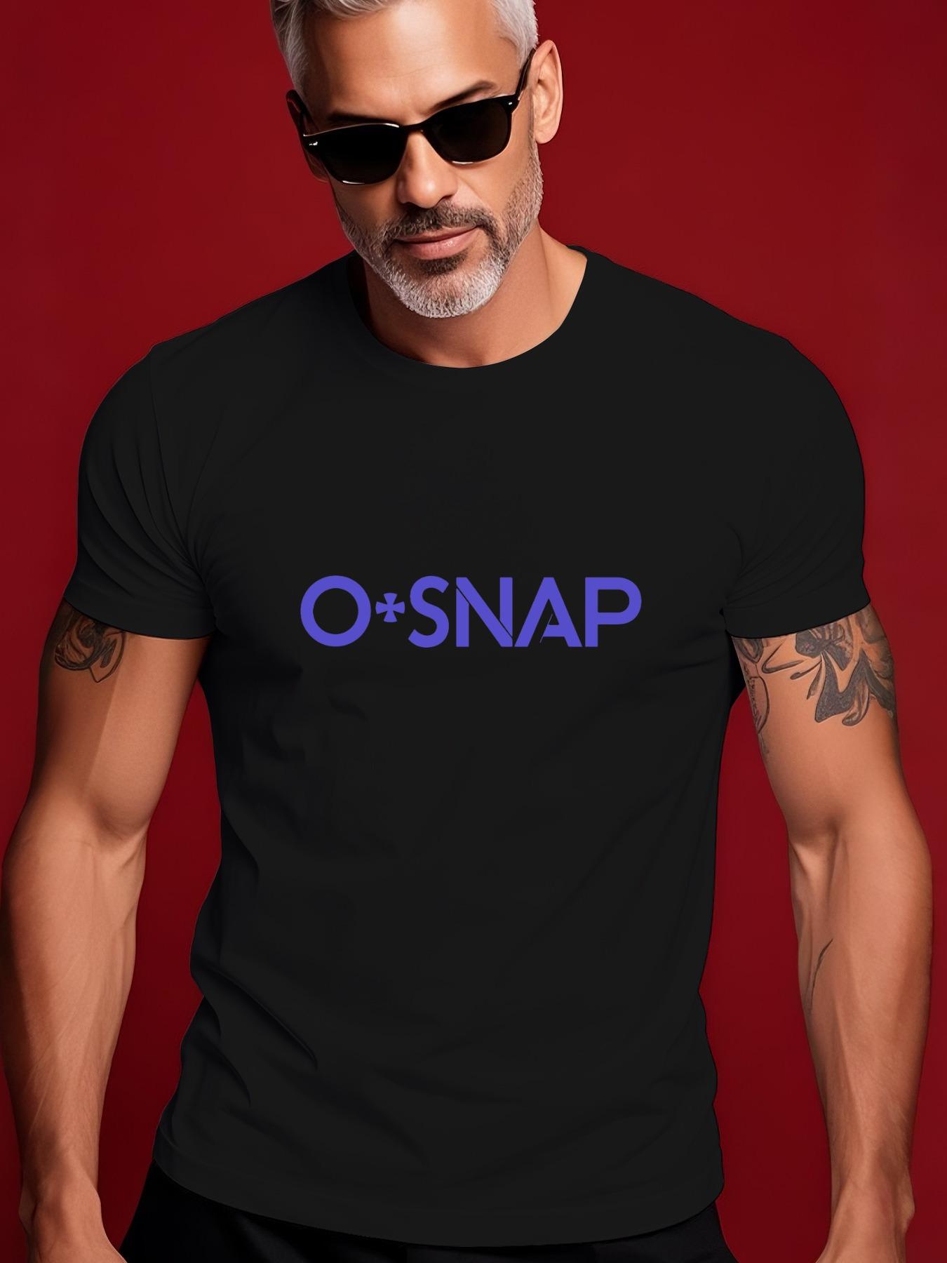 O-SNAP Graphic Tshirt Graphic Casual Tshirt - Summer Shor... M