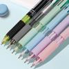 6pcs 0.7mm Refill Multicolor Retractable Pen Rubber Grip Press Roller Ball Pen  Office