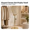 Metal Wire Mannequin Head Display Stand Freestanding for Boutique Owners
