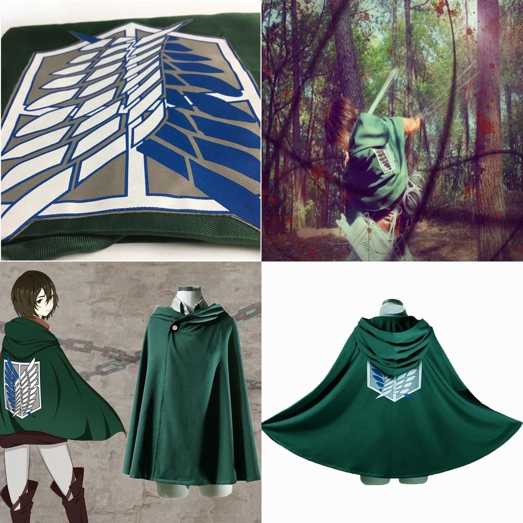 Coser Anime Attack On Titan Wings Of Liberty Survey Corps Rollen-Cosplay-Kostüm Mit Exquisiter Verarbeitung Und Atmungsaktivem Stoff