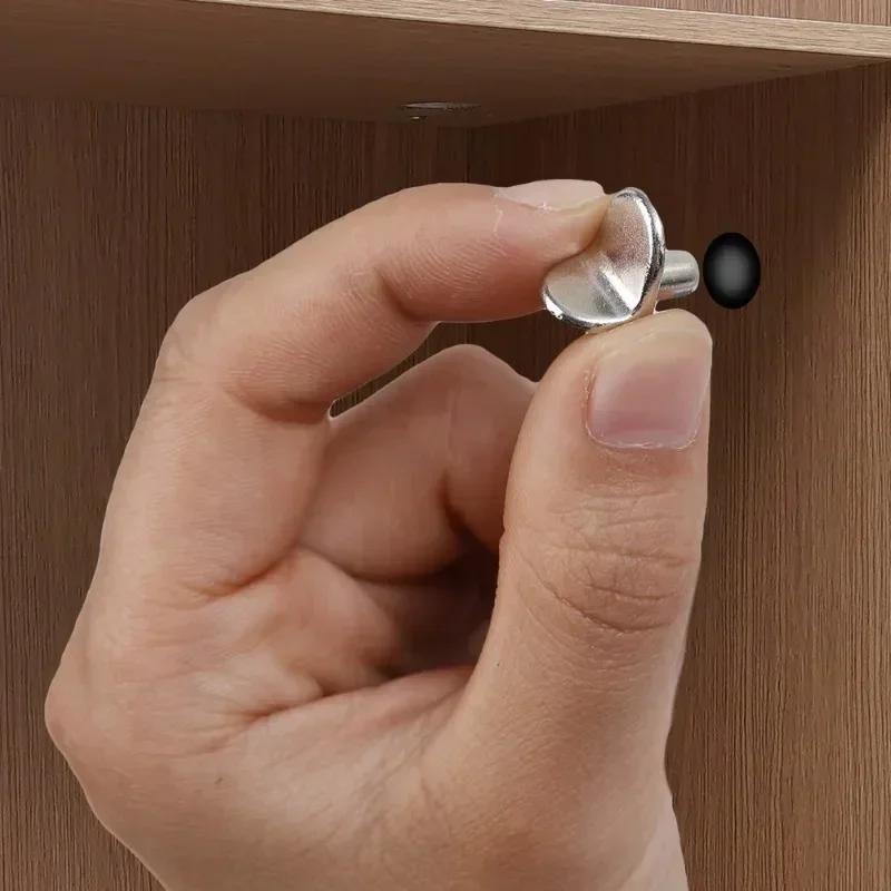 122pcs Shelf Support Pegs L-Shaped Wardrobe Shelf Fixed Brackets Bookcase Wooden Glass Layer Board Furniture Bracket Holder