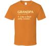 Grandpa Dictionary T Shirt