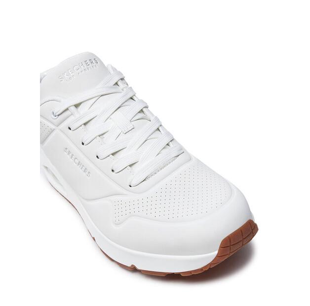 Men's Skechers Uno Sneakers - Suited On Air 183004 White