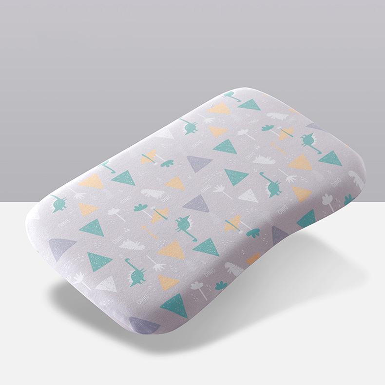 Cartoon Memory Foam Baby Pillow - Washable, Slow Rebound Neck Support for Kids