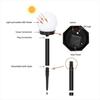 1/3PC Solar Powered LED Bulb Lamp Energy Light Waterproof Outdoor Garden Light Street Solar Panel Ball Lights Lawn Yard Lamp