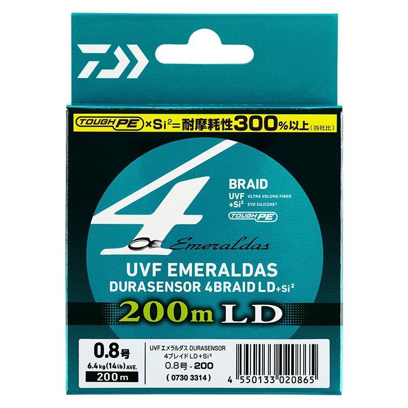 Used [Daiwa] UVF Emeraldas DURA Sensor x 4 LD +Si2 200m 0.6/10lb