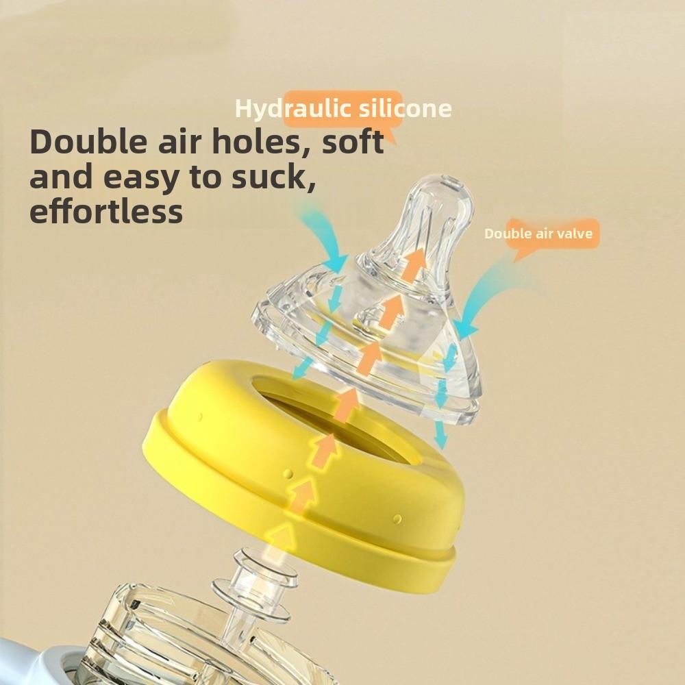 240ML Baby Feeding Bottle Drop Resistant Toddler Milk Cup Cute Newborn Bottle  Night Feeding