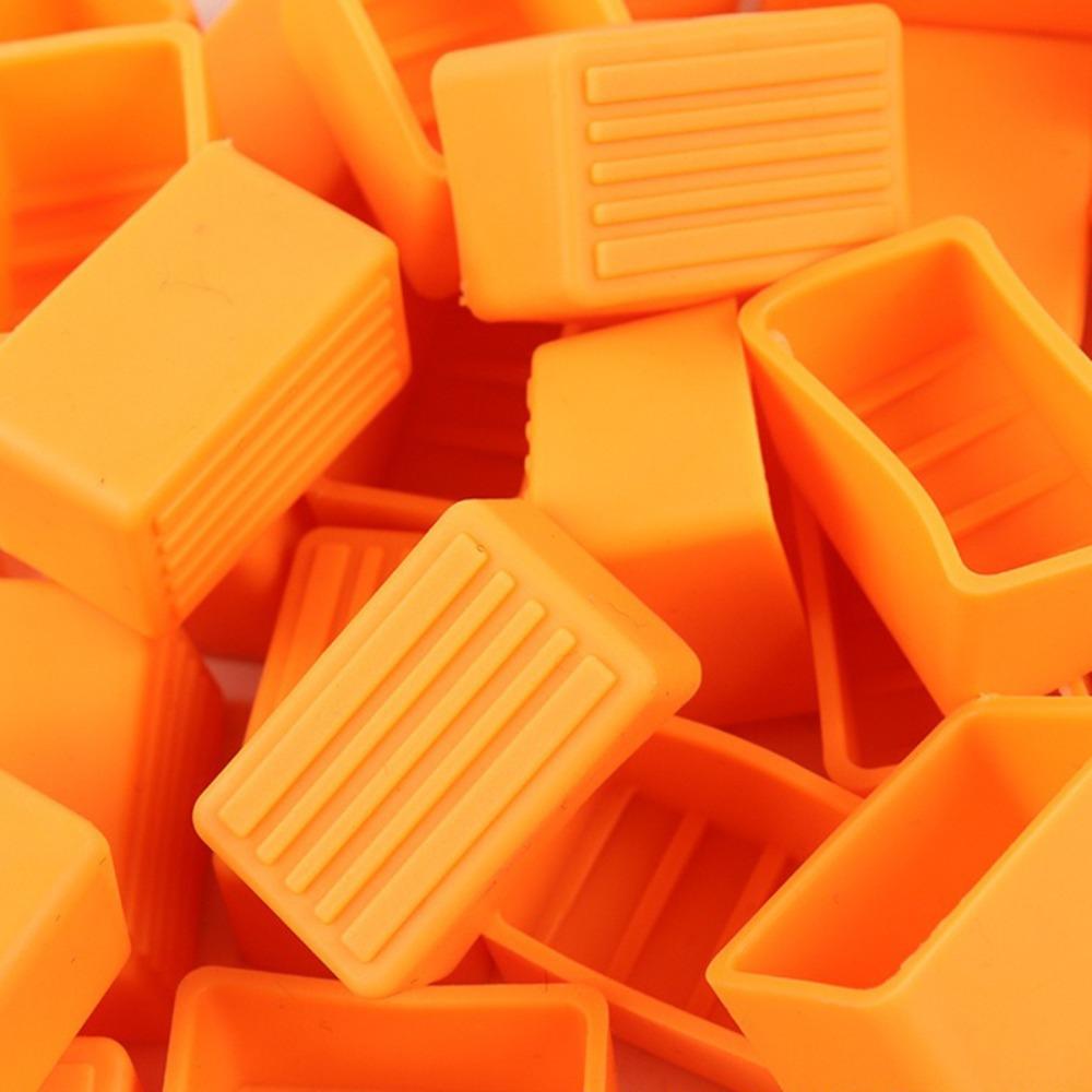 

4 шт. Противоскользящие колпачки на ножки стола и стула, резиновые накладки на ножки мебели, накладки на ножки мольберта, накладки для дома Orange-2.5x1.5cm(4PCS)