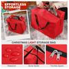 Artificial Xmas Tree Storage Bag Set Large Capacity Waterproof Oxford Cloth Christmas Tree Container with Zipper for Artificial