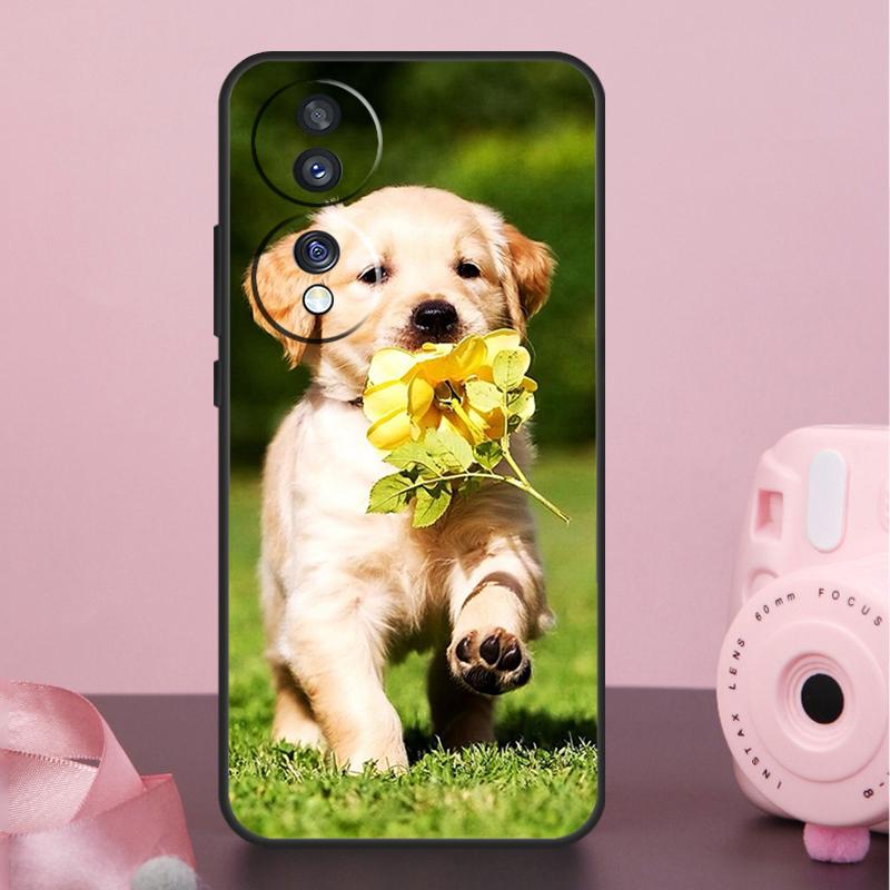 

Чехол для собаки Золотистый ретривер для Honor 200 400 Pro 50 70 90 X9a X9b X9c X9d X8b X8c Win Magic 7 Lite 5 6 8 Pro Чехол Honor 200 Pro