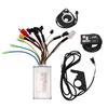 Electric Bike Motor Controller Kit Brushless Motor Sine Wave Controller Booster Thumb Throttle