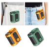 Waist Fan Cooling Fan Bright Flashlight Strong Airflow Wearable Belt Fan Portable Fan for Outdoors Climbing Sports Home Office