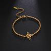 Witches Knot Bracelet For Women Stainless Steel Material Knot Wiccan Symbol Bracelet Adjustable Bracelet Jewelry Gifts