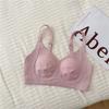 Thin seamless nude underwear women's small breasts gather, anti-light, large breasts show small breasts, bra anti-hanging and breathable
