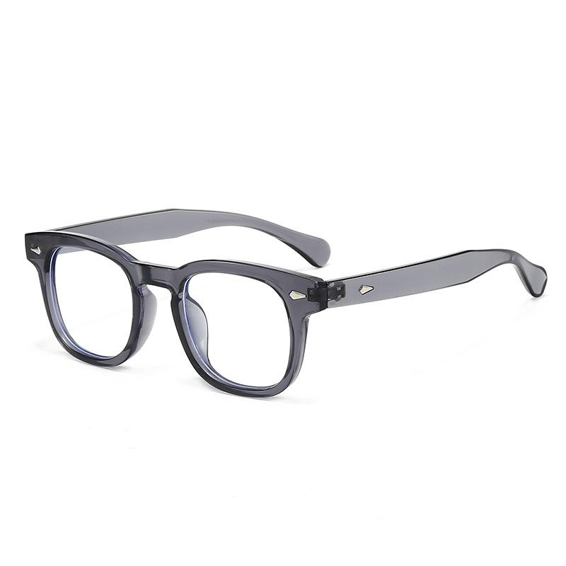 New European American Retro Rivet Sunglasses Unisex Trendy Slimming UV400 Protection Sun Glasses for Women Men