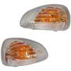 7485120621 + 7485120620 Feux Clignotants Blancs/Orange Rétroviseur Extérieur De Droite Et Gauche (Lot De 2 Pièces) Master Movano