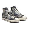 Converse 1970s Chuck Taylor All Star Casual Leaf Print High-Top Canvas Unisex Black Grey