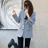 Suit Jacket Women's Spring Temperament Korean Version of The Wild Small Commuter Khaki Suit Jacket Women