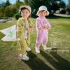 Mini Balabala Kids' Long Sleeve Two-Piece Set